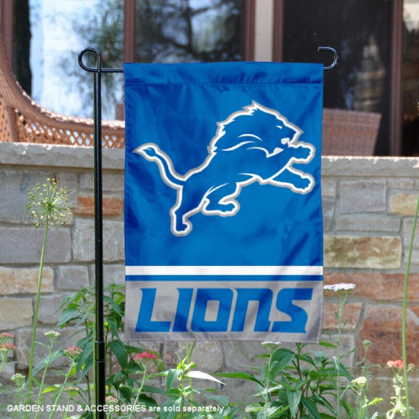 Detroit Lions Double-Sided Garden Flag 001 (Pls Check Description For Details)