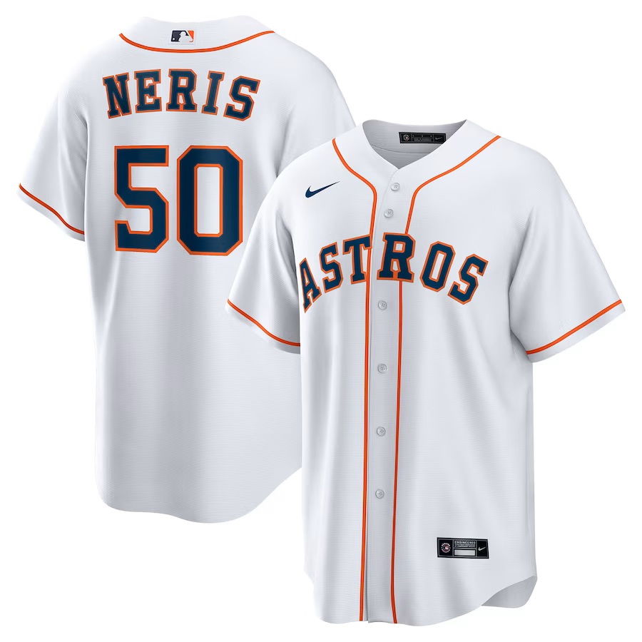 Men's Houston Astros Héctor Neris Nike White Home Replica Player Jersey