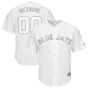 Toronto Blue Jays Majestic 2019 Players' Weekend Cool Base Roster Custom Jersey White