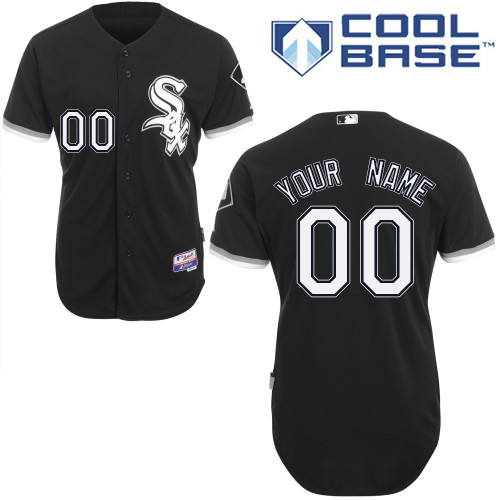 White Sox Personalized Authentic Black MLB Jersey (S-3XL)
