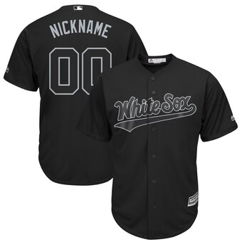 Chicago White Sox Majestic 2019 Players' Weekend Cool Base Roster Custom Jersey Black