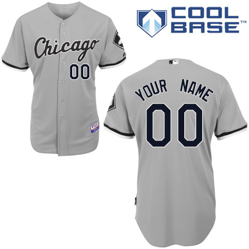 White Sox Personalized Authentic Grey MLB Jersey (S-3XL)