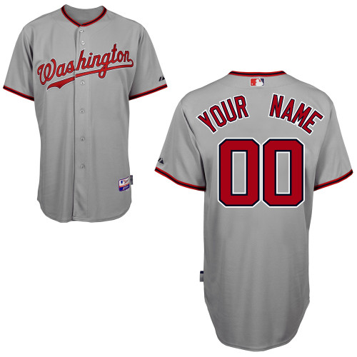 Nationals Authentic Grey 2011 Cool Base MLB Jersey (S-3XL)