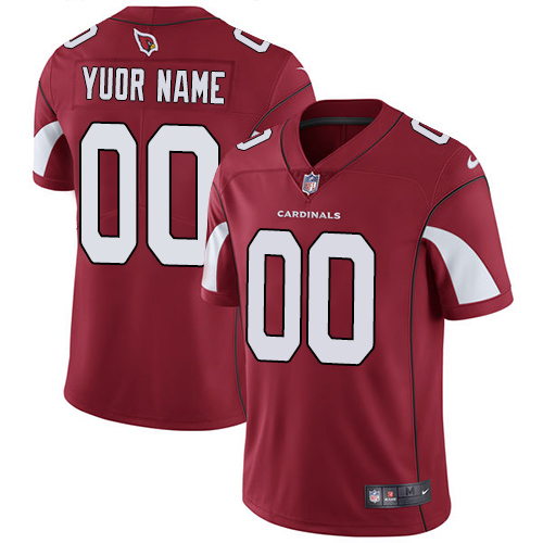 Nike Arizona Cardinals Customized Red Team Color Stitched Vapor Untouchable Limited Men's NFL Jersey