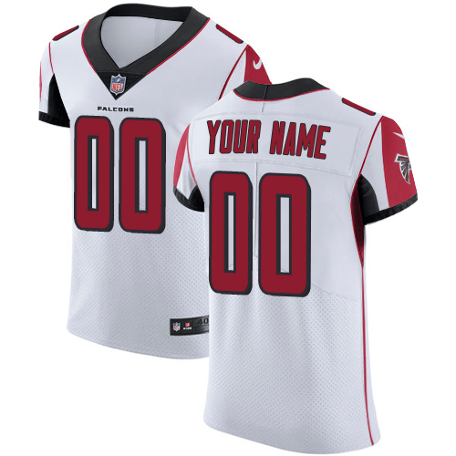 Nike Atlanta Falcons Customized White Stitched Vapor Untouchable Elite Men's NFL Jersey