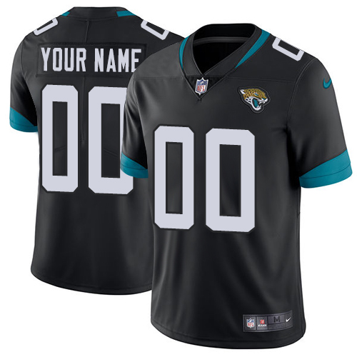 Nike Jacksonville Jaguars Customized Black Alternate Stitched Vapor Untouchable Limited Youth NFL Jersey