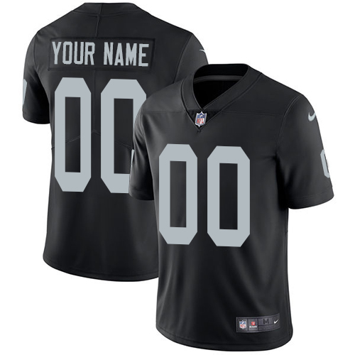 Nike Las Vegas Raiders Customized Black Team Color Stitched Vapor Untouchable Limited Men's NFL Jersey