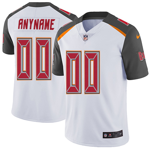 Nike Tampa Bay Buccaneers Customized White Stitched Vapor Untouchable Limited Men's NFL Jersey