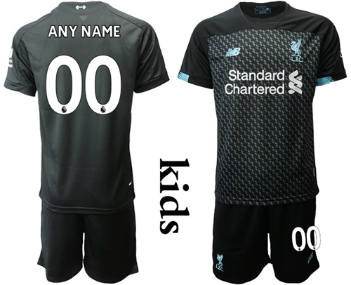 Liverpool Personalized Third Kid Soccer Club Jersey