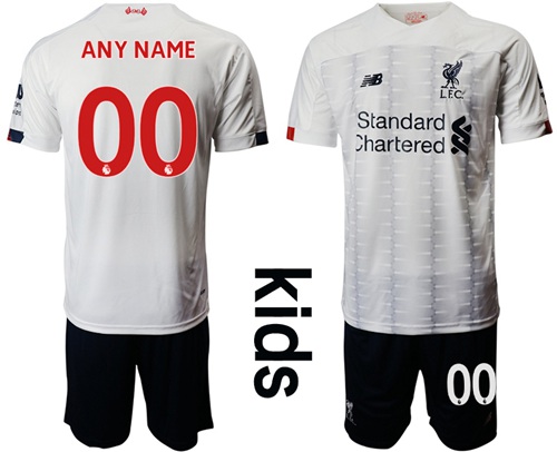 Liverpool Personalized Away Kid Soccer Club Jersey