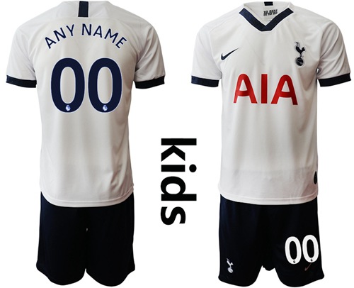 Tottenham Hotspur Personalized Home Kid Soccer Club Jersey