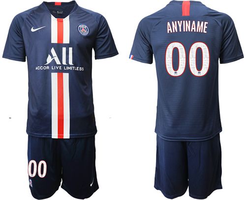 Paris Saint-Germain Personalized Home Soccer Club Jersey