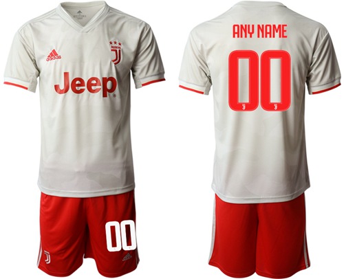 Juventus Personalized Away Soccer Club Jersey
