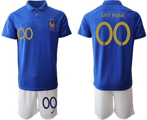 France Personalized 100th Anniversary Edition Soccer Country Jersey