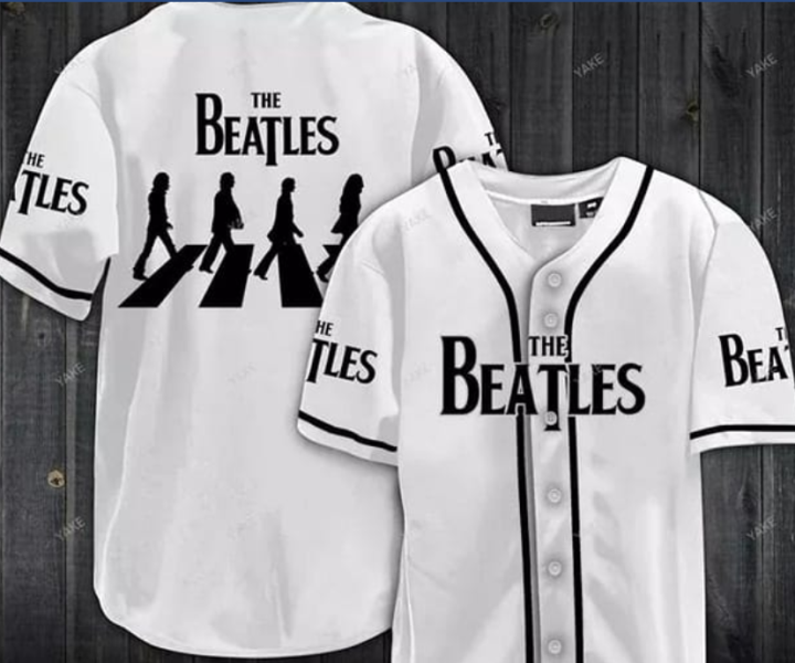 MLB The Beatles Customized Baseball Jersey