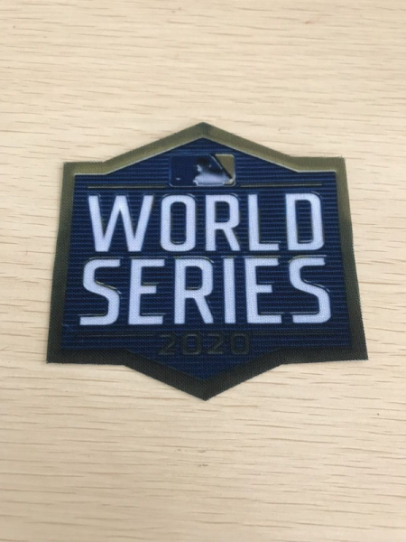 MLB Baseball 2020 World Series Hot-iron Patch