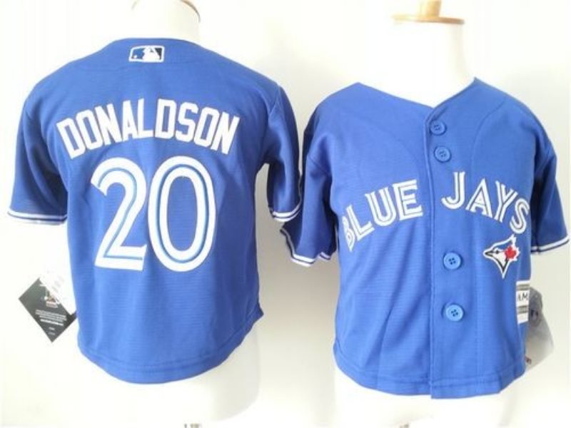 MLB Blue Jays 20 Josh Donaldson Blue Cool Base Toddler Jersey
