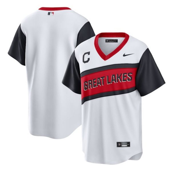 MLB Indians White 2021 Classic Home Cool Base Men Jersey