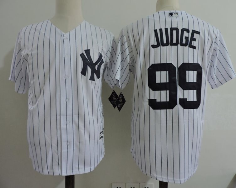 MLB Yankees 99 Aaron Judge Toddler Jersey(with name)