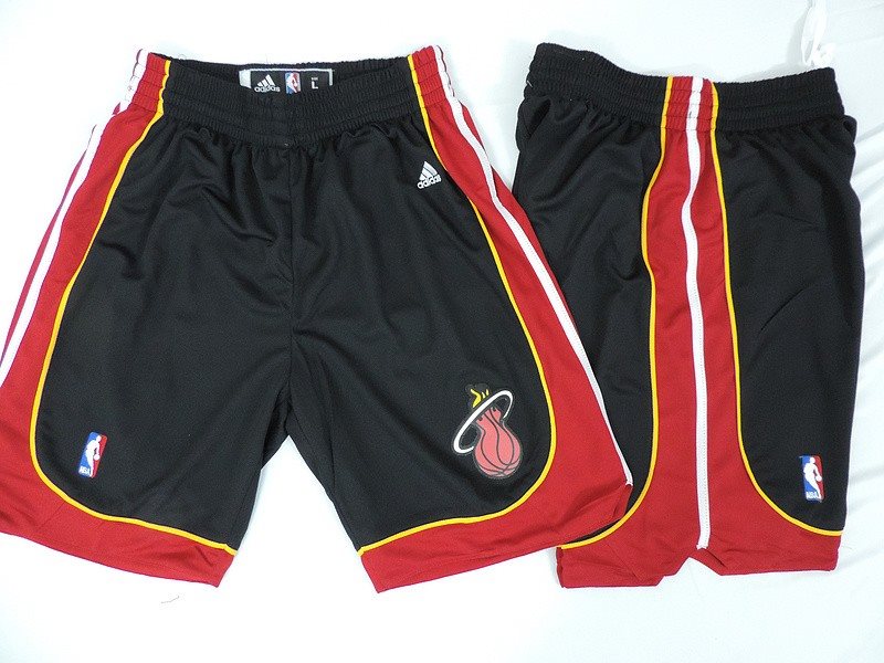 Miami Heat Black NBA Shorts