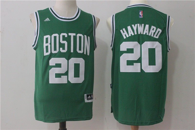NBA Boston Celtics 20 Gordon Hayward Green Men Jersey