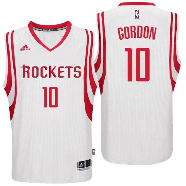 NBA Houston Rockets 10 Eric Gordon Home White Swingman Men Jersey