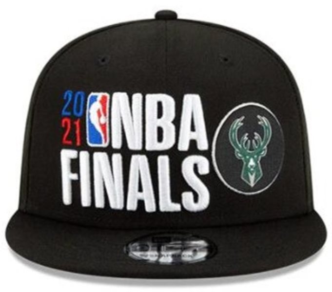 NBA Milwaukee Bucks 2021 Finals Hats