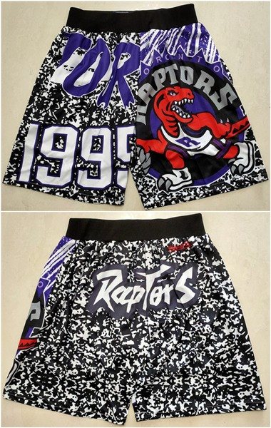 NBA Raptors Black Mitchell & Ness Shorts (Run Smaller)