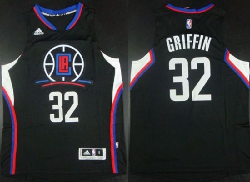 NBA Clippers 32 Blake Griffin Black Alternate Men Jersey