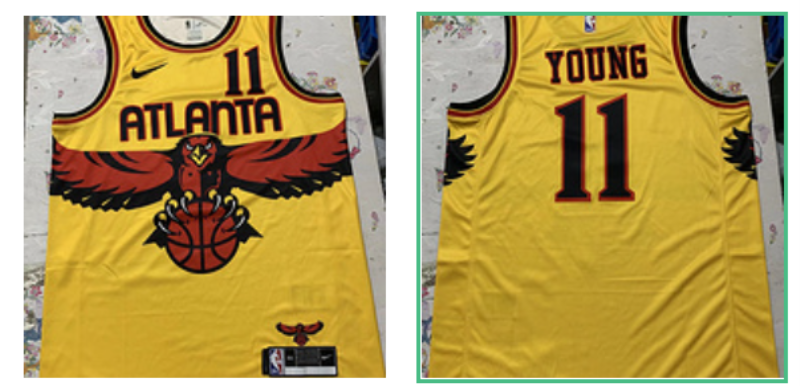 NBA Hawks 11 Young 2021-2022 Yellow Nike Men Jersey