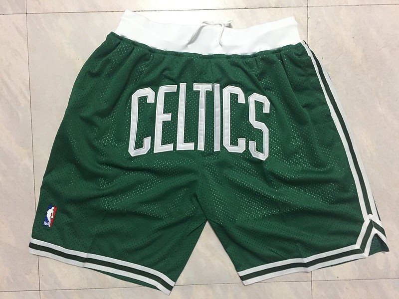 NBA Celtics Green Just Don Mesh Shorts
