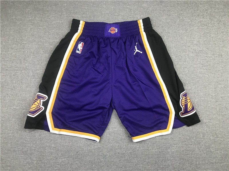 NBA Lakers Purple Shorts