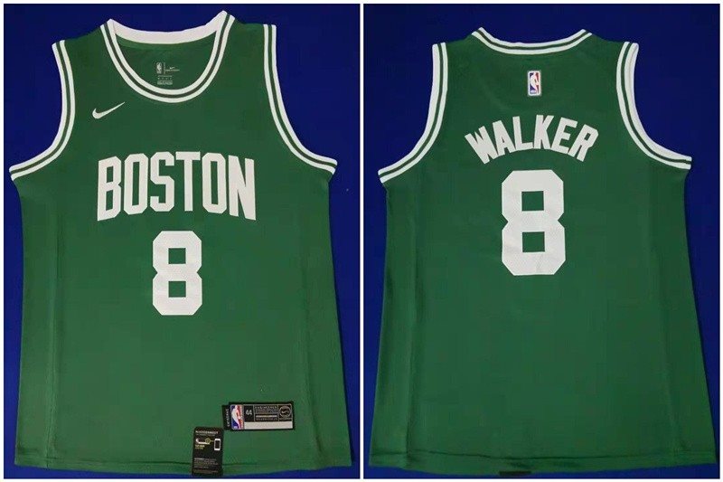 NBA Boston Celtics 8 Kemba Walker Green Nike Men Jersey