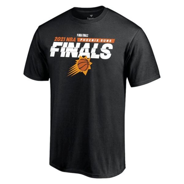 NBA Phoenix Suns Black 2021 Finals T-Shirt