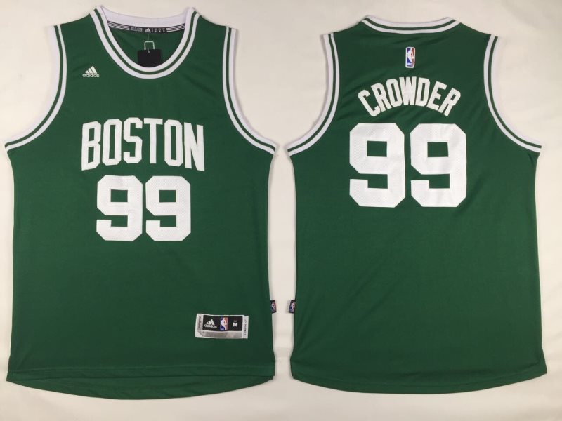 NBA Celtics 99 Jae Crowder Green Men Jersey