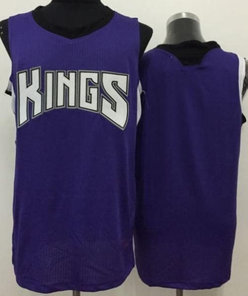 NBA Kings Blank Purple Revolution 30 Men Jersey
