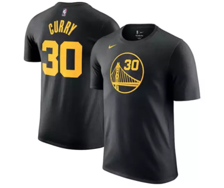 NBA Golden State Warriors 30 Steph Curry City Edition T-shirt