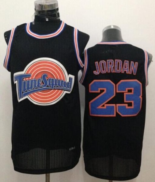 Space Jam Tune Squad 23 Michael Jordan Black Stitched Basketball Jersey