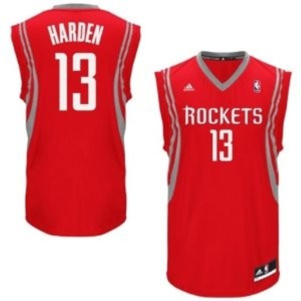 NBA Rockets 13 James Harden Red Revolution 30 Adidas Youth Jersey