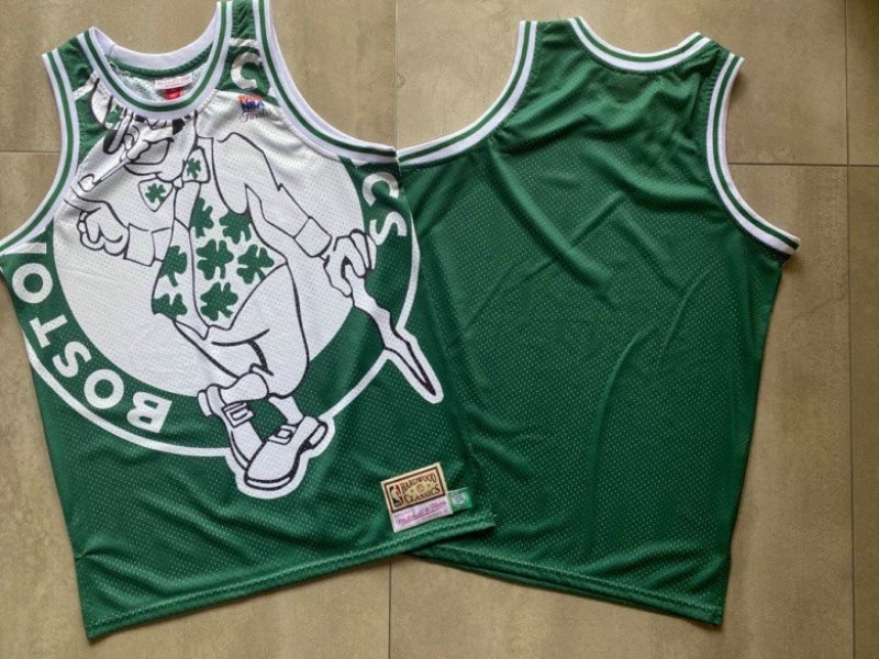 NBA Celtics Mitchell&Ness Big Face Men Jersey