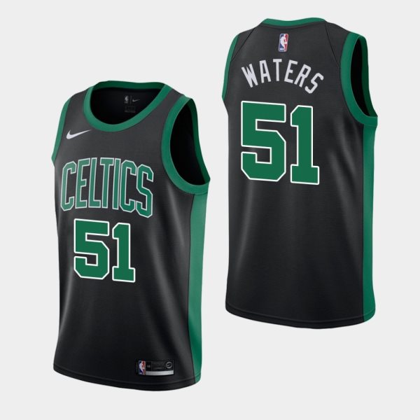 NBA Celtics 51 Tremont Waters Black Nike Men Jersey