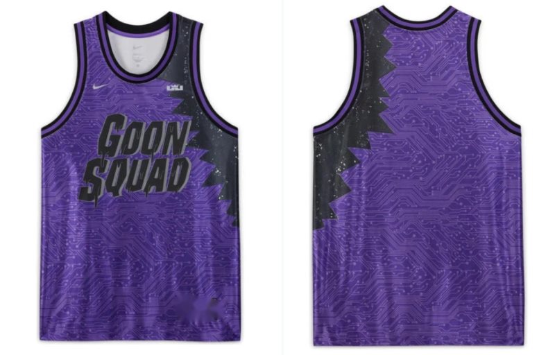 NBA Miami Heat LeBron x Space Jam 'Goon Squad' Purple Men Jersey