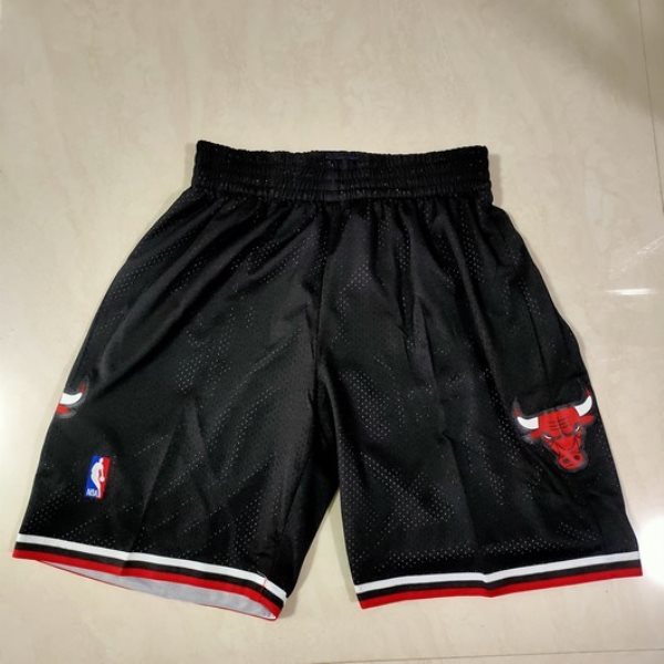 NBA Bulls Black Shorts