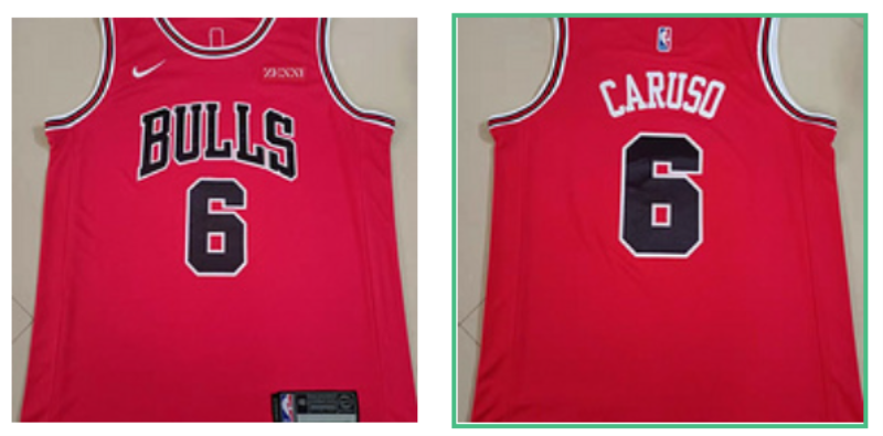 NBA Bulls 6 Alex Caruso Red Men Jersey