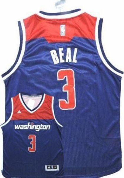 NBA Wizards 3 Bradley Beal Navy Blue Alternate Men Jersey