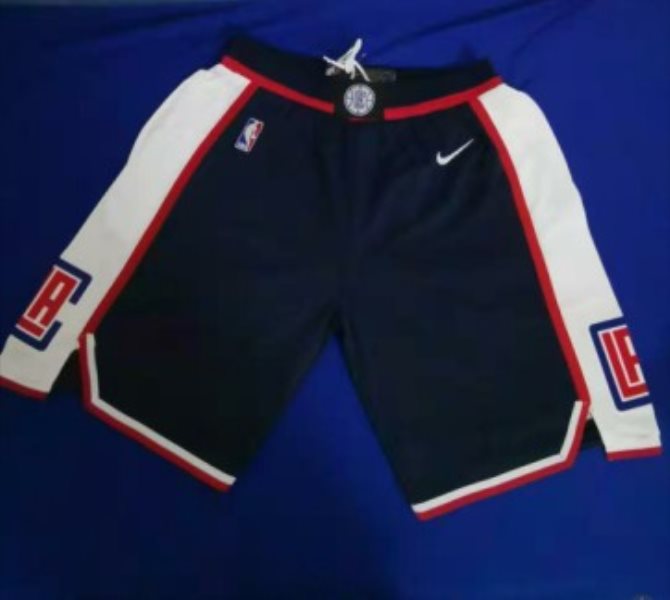 NBA Clippers Black Swingman Shorts