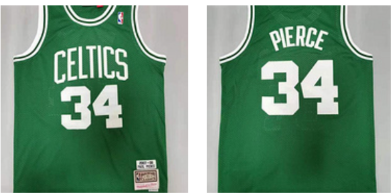 NBA Celtics 34 Paul Pierce Green Hardwood Classics Men Jersey