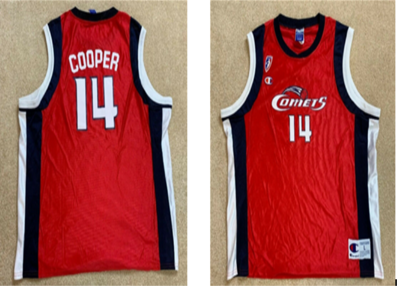 WNBA Houston Comets 14 Cynthia Cooper Red Men Jersey
