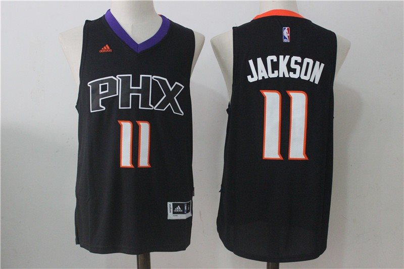 Adidas Phoenix Suns 11 Josh Jackson Black 2017 NBA Draft Men Jersey