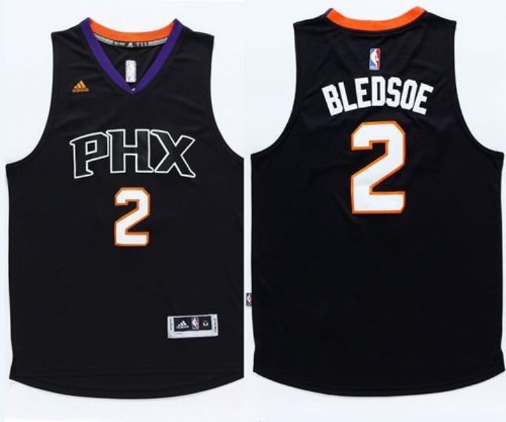 NBA Suns 2 Eric Bledsoe Black Men Jersey
